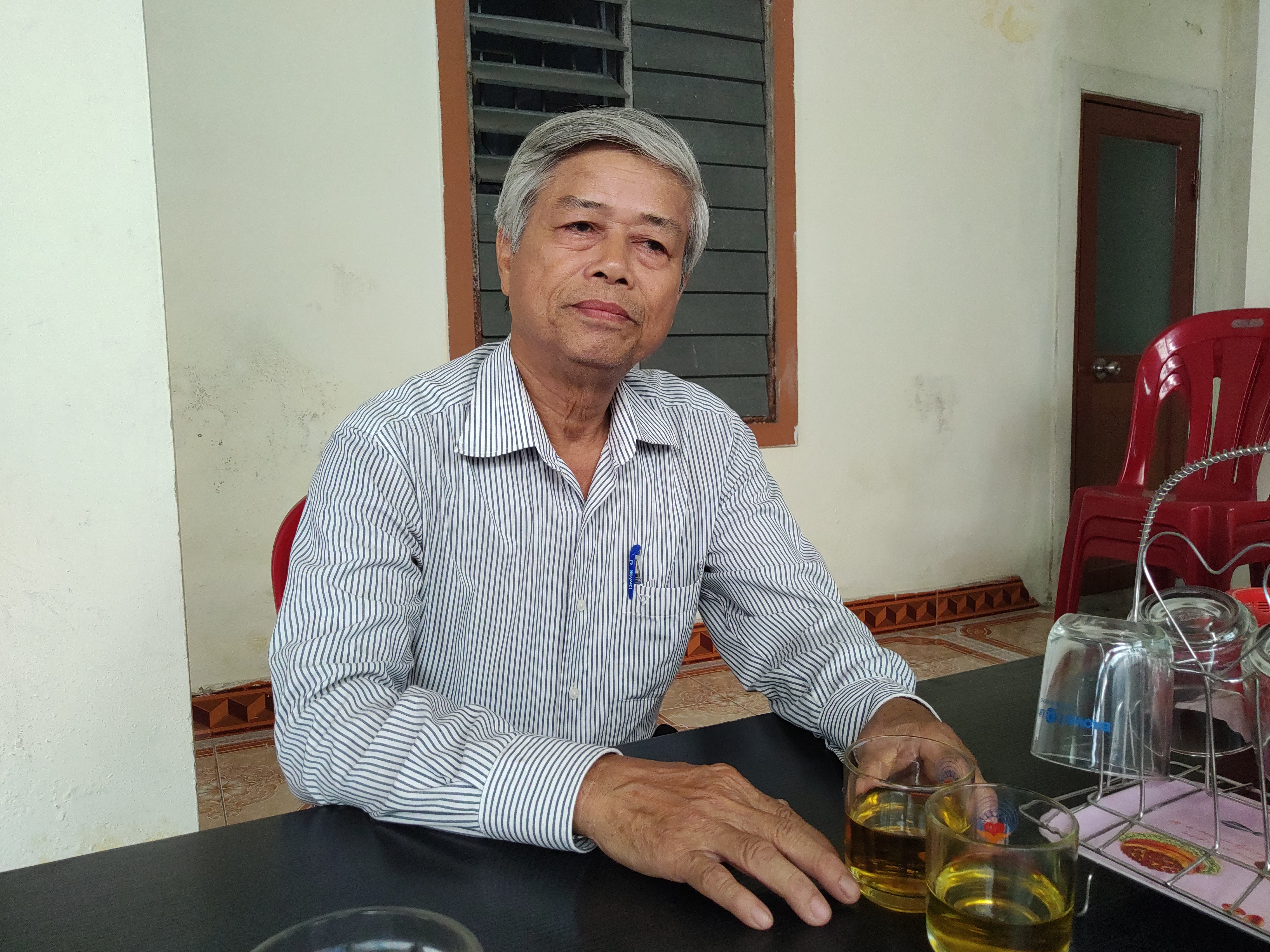 Ông Nguyễn Hồng Thái - cử tri TP Vinh mong muốn sẽ có những chuyển biến tích cực sau kỳ họp. Ảnh: Hoài Thu