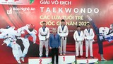 Hai nữ võ sỹ Taekwondo Nghệ An giành Huy chương Vàng tại Giải Vô địch trẻ toàn quốc 2020