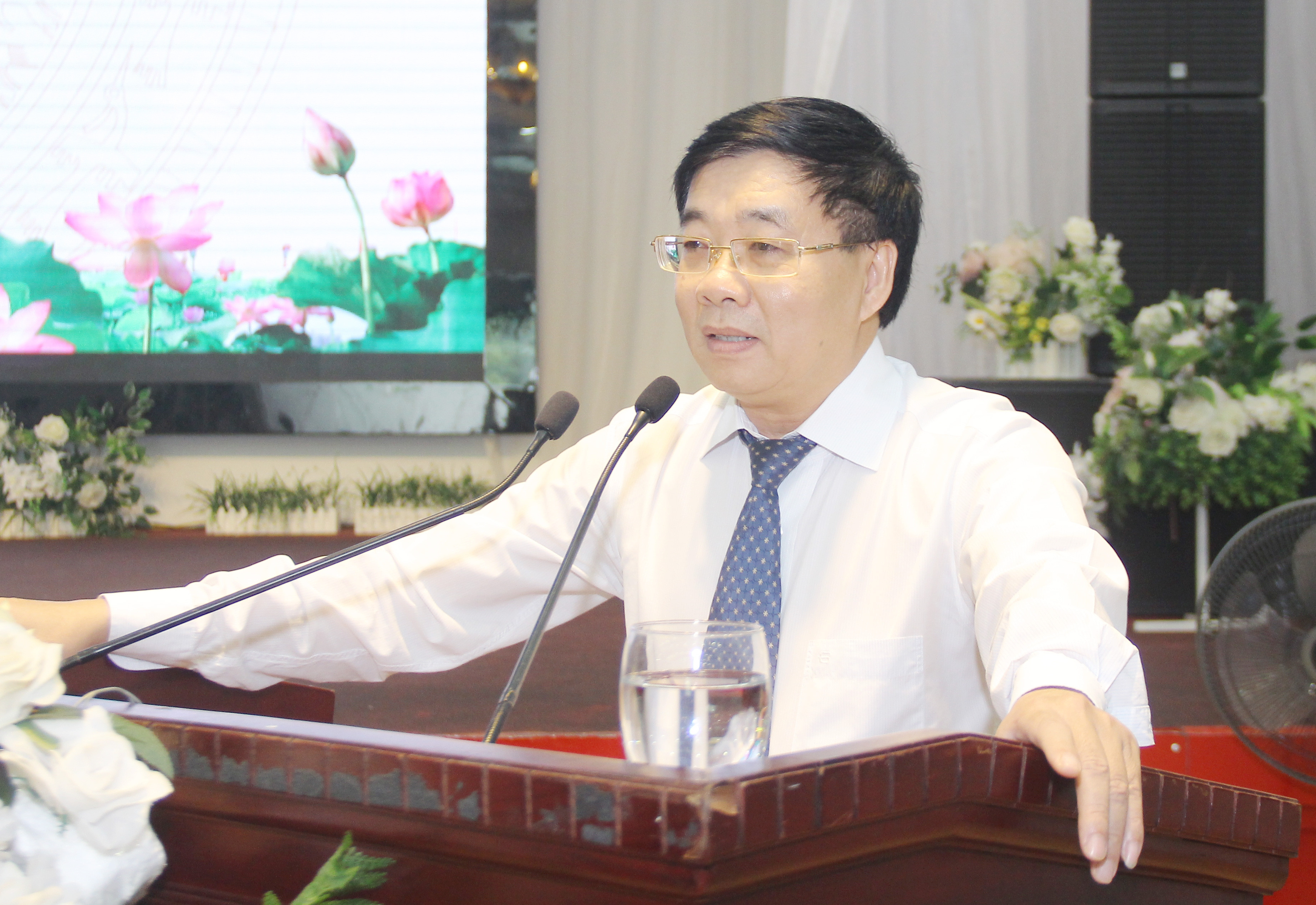 Đồng chí Nguyễn Văn Thông - Phó Bí thư Tỉnh ủy chỉ đạo 