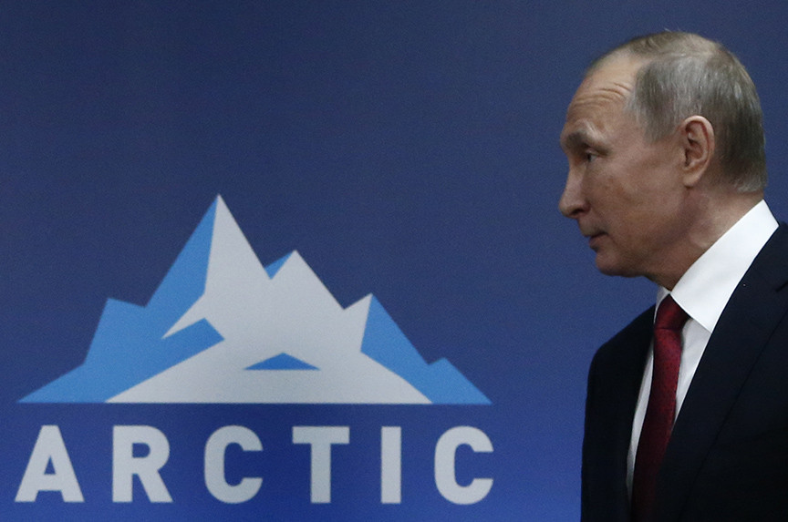 Tổng thống Nga Putin và chiến lược Bắc Cực nhiều tham vọng. Ảnh: Reuters