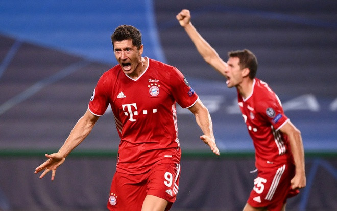 Bayern vào chung kết cúp C1/Champions League lần thứ 11 trong lịch sử sau chiến thắng 3-0 trước Lyon. Ảnh: Getty.