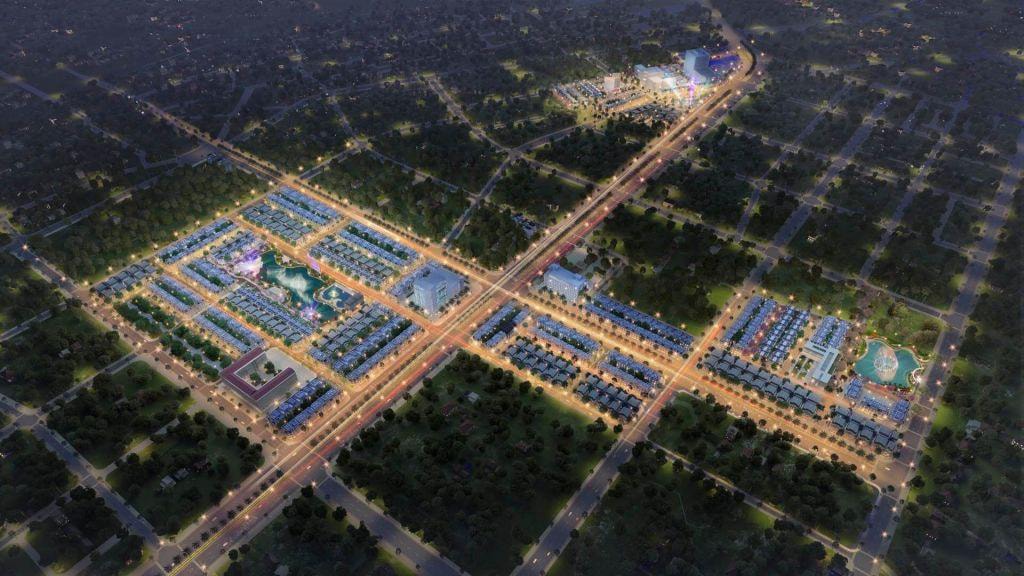 Phối cảnh một phần dự án TNR Stars Thái Hòa.