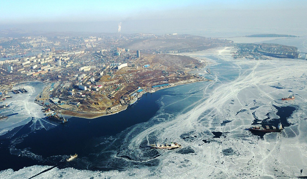 Thành phố Vladivostok thuộc Vùng Viễn đông của Nga được xem đang còn nhiều tranh cãi về lãnh thổ với Trung Quốc. Ảnh: Getty