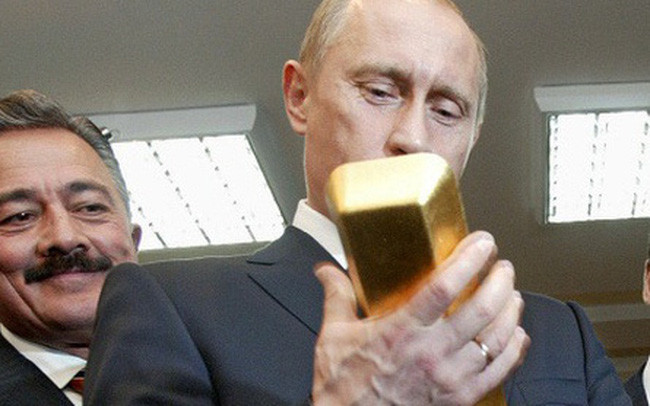 Chiến lược dự trữ vàng của Nga được nhiều nước đánh giá cao. Ảnh tư liệu minh họa