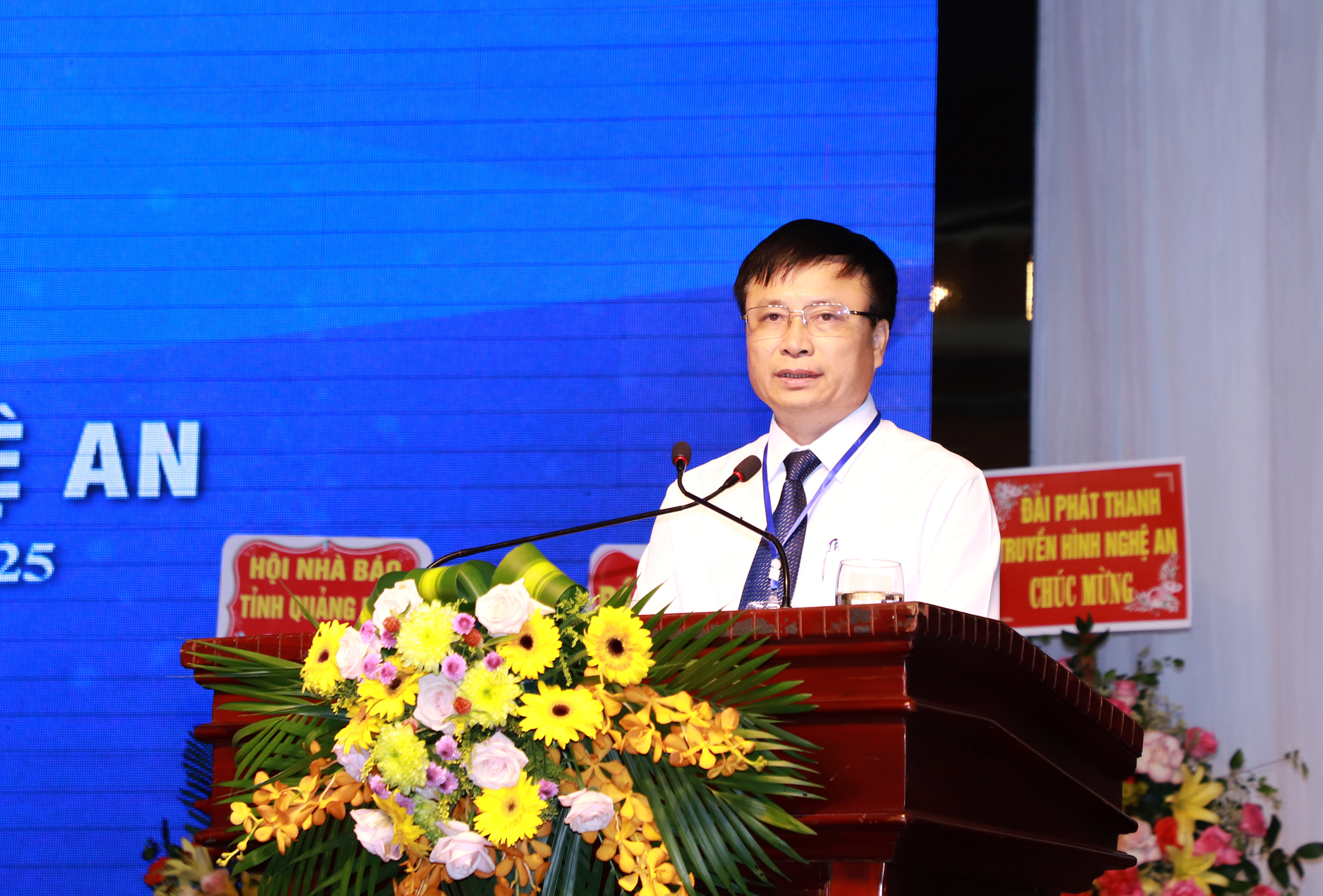 Đồng chí Bùi Đình Long - Phó Chủ tịch UBND tỉnh phát biểu chỉ đạo tại Đại hội. Ảnh: Phạm Bằng