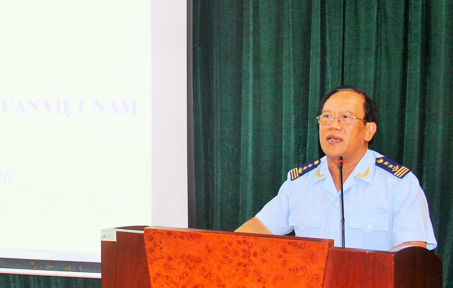 Ông Chu Quang Luân, nguyên Cục trưởng Cục Hải quan Nghệ An