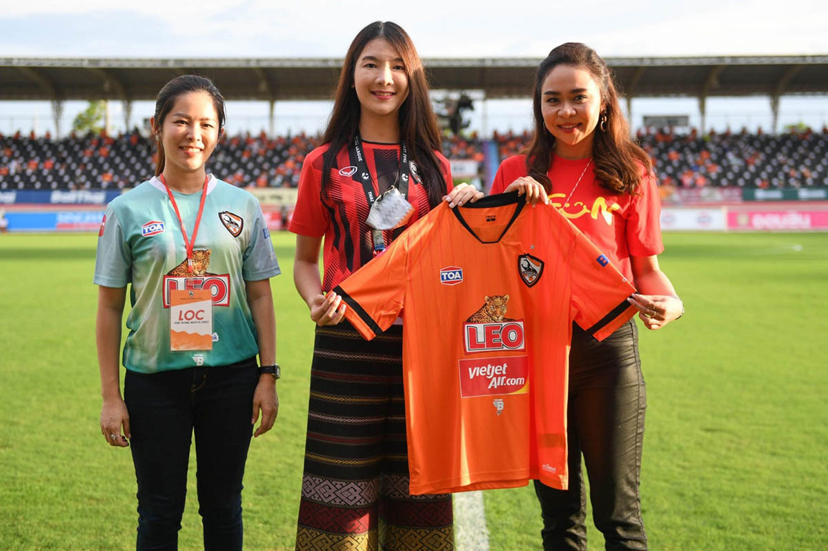 Một doanh nghiệp Việt Nam vừa tài trợ cho ĐKVĐ Thai-League