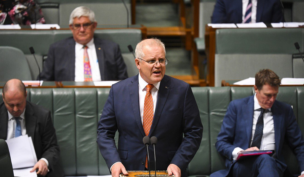 Căng thẳng chính trị giữa Australia và Trung Quốc bùng nổ kể từ khi Thủ tướng Australia Scott Morrison tuyên bố sẽ tham gia điều tra về nguồn gốc coronavirus theo lời đề nghị từ Mỹ. Ảnh: EPA