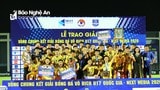 Sông Lam Nghệ An nối dài kỷ lục vô địch giải U17 Quốc gia 