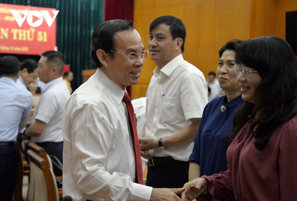 Ông Nguyễn Văn Nên cho biết rất vinh hạnh khi Bộ Chính trị phân công nhiệm vụ lớn lao này, cảm ơn Thành ủy TP.Hồ Chí Minh đã ủng hộ.