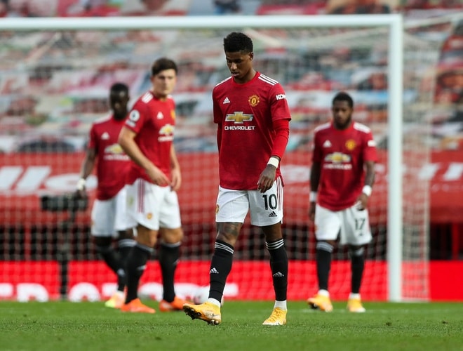 Manchester United đang có thành tích tồi tại Ngoại hạng Anh. Ảnh: Getty.