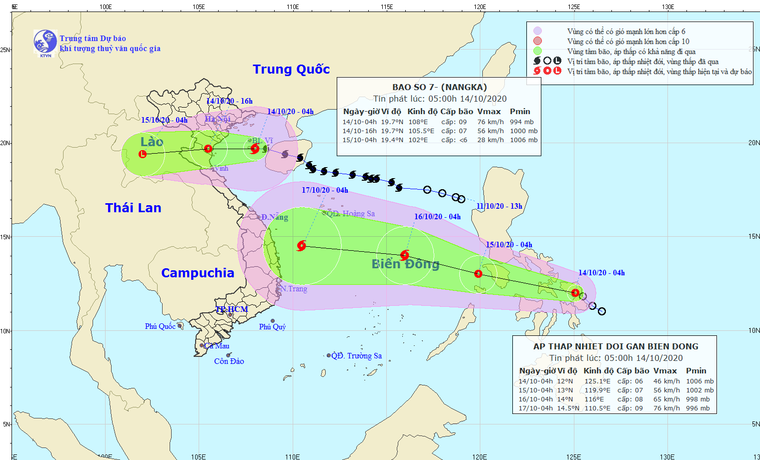 Đường đi của bão