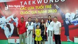 Taekwondo Nghệ An thắng lớn tại Giải Vô địch trẻ toàn quốc 2020