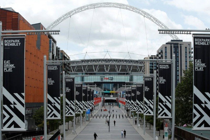 SVĐ huyền thoại Wembley sẽ tổ chức trận chung kết Euro 2020. ẢNH: GETTY IMAGES