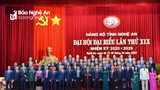 Ban Chấp hành Đảng bộ tỉnh Nghệ An khóa XIX ra mắt nhận nhiệm vụ