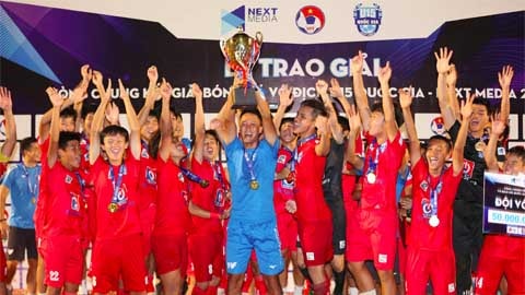 PVF giành chiến thắng với tỷ số 4-2, qua đó, lên ngôi vô địch Vòng chung kết U15 Quốc gia - Next  Media 2020. 