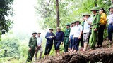 Lãnh đạo tỉnh kiểm tra tình hình sạt lở núi tại Con Cuông và Đô Lương