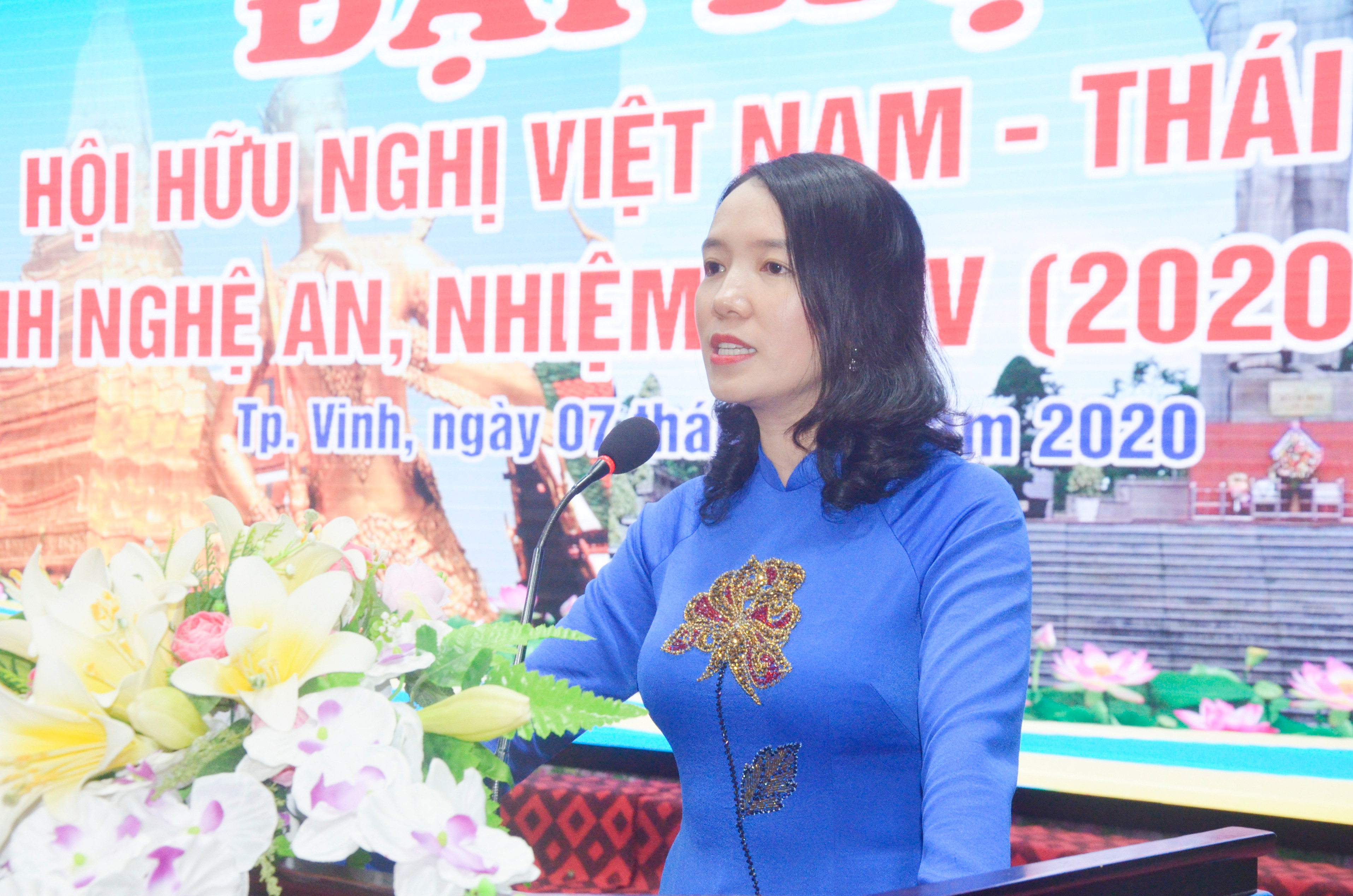 Đồng chí Trần Thị Mỹ Hạnh - Giám đốc Sở Văn hóa thể thao