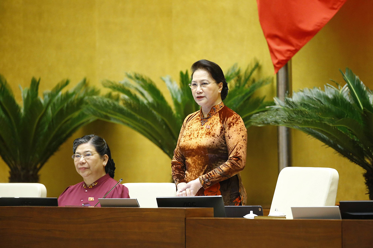 Chủ tịch Quốc hội Nguyễn Thị Kim Ngân. Ảnh Quốc hội