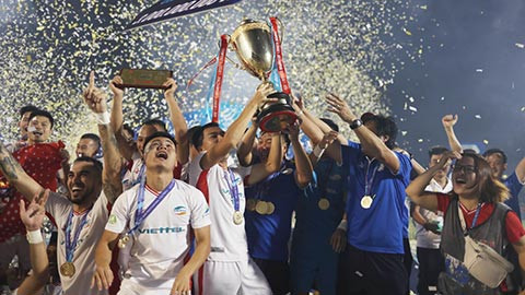Viettel được thưởng 5 tỷ đồng nhờ vô địch V.League 2020