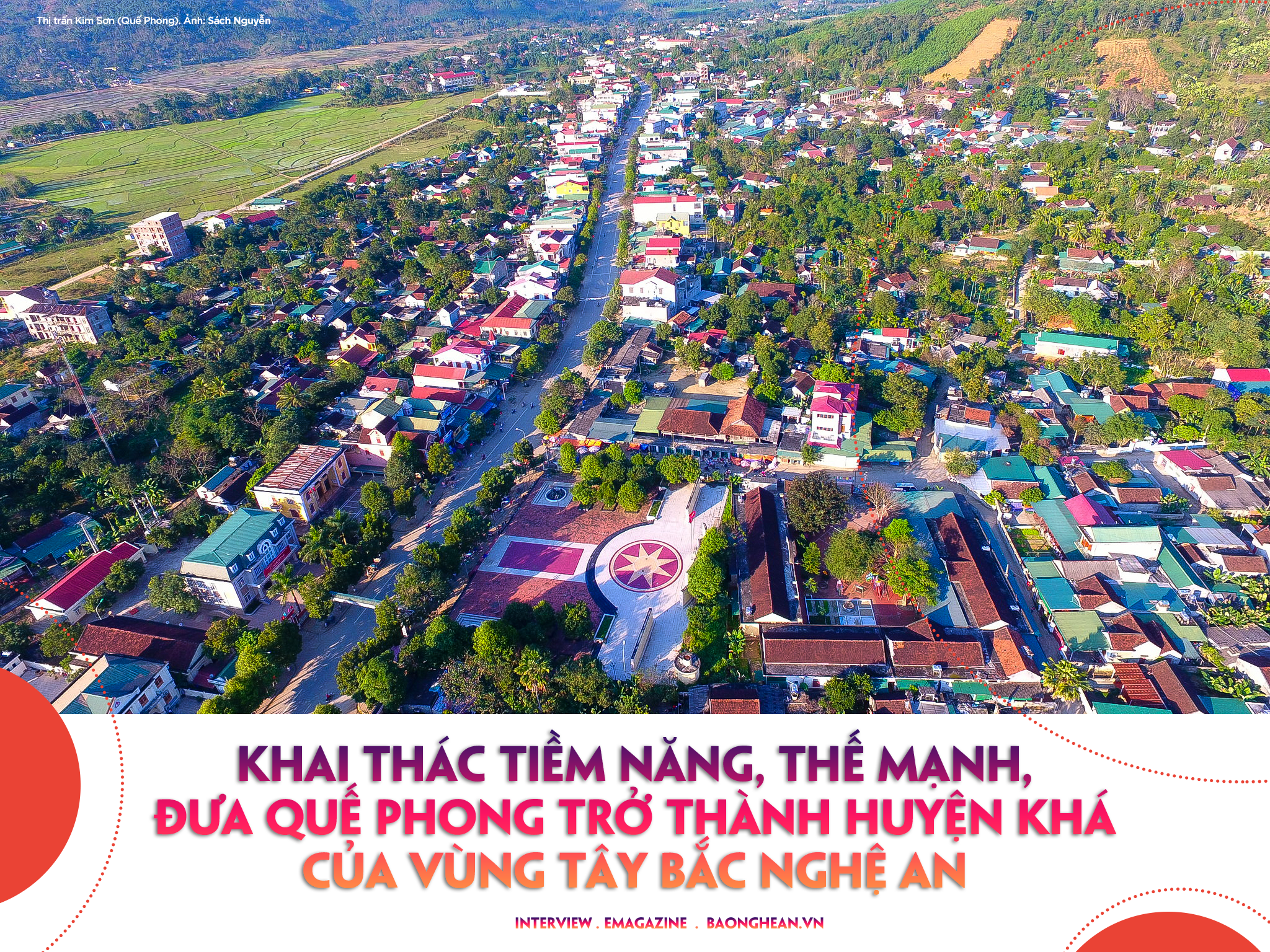 Quế Phong được đánh giá còn nhiều tiềm năng để phát triển kinh tế. Ảnh tư liệu