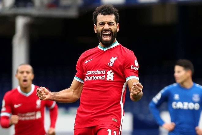 Salah đá chính 8 trận và ghi 8 bàn tại Premier League mùa này. Ảnh: Reuters.