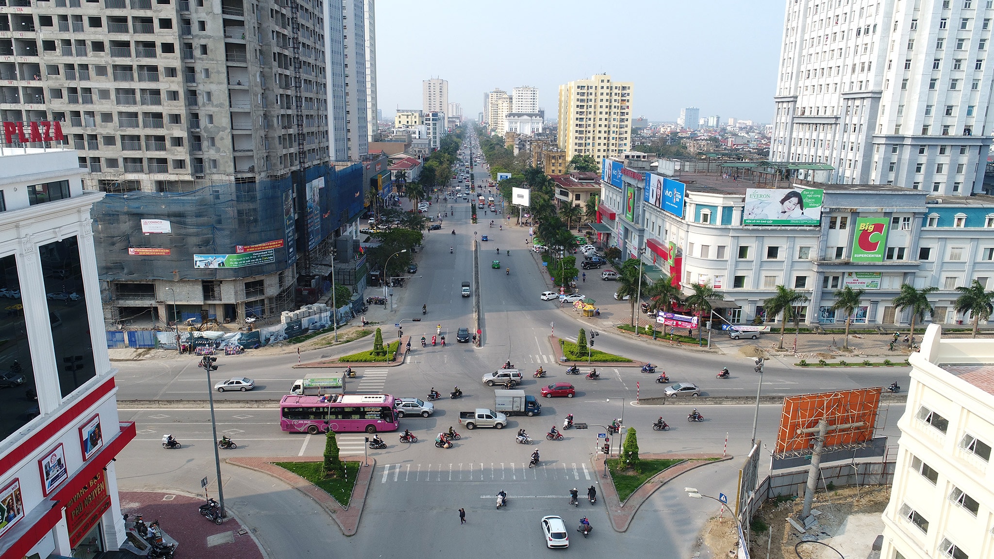 Thành phố Vinh là một địa chỉ hấp dẫn các nhà đầu tư. Ảnh: Trân Châu