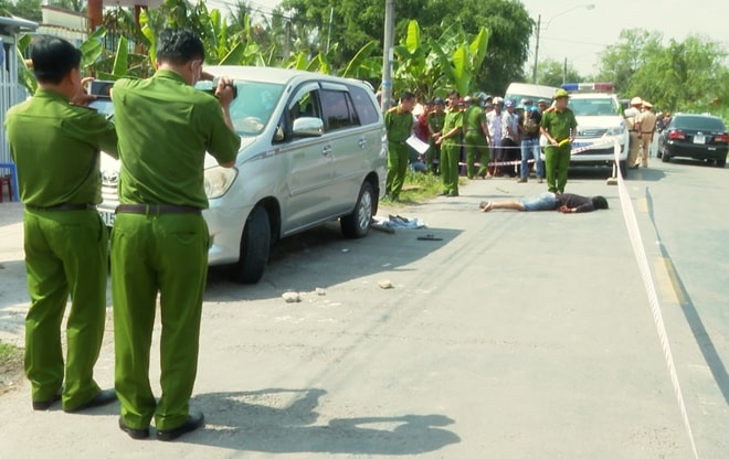 Hiện trường xảy ra vụ việc.