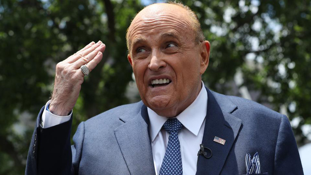 Rudy Giuliani tuyên bố đang nắm trong tay chứng cứ vững chắc về gian lận bầu cử. Ảnh: Getty