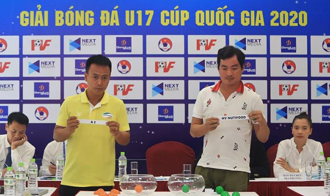 Giải bóng đá U17 Cúp quốc gia 2020 diễn ra từ ngày 26/11 đến ngày 10/12.