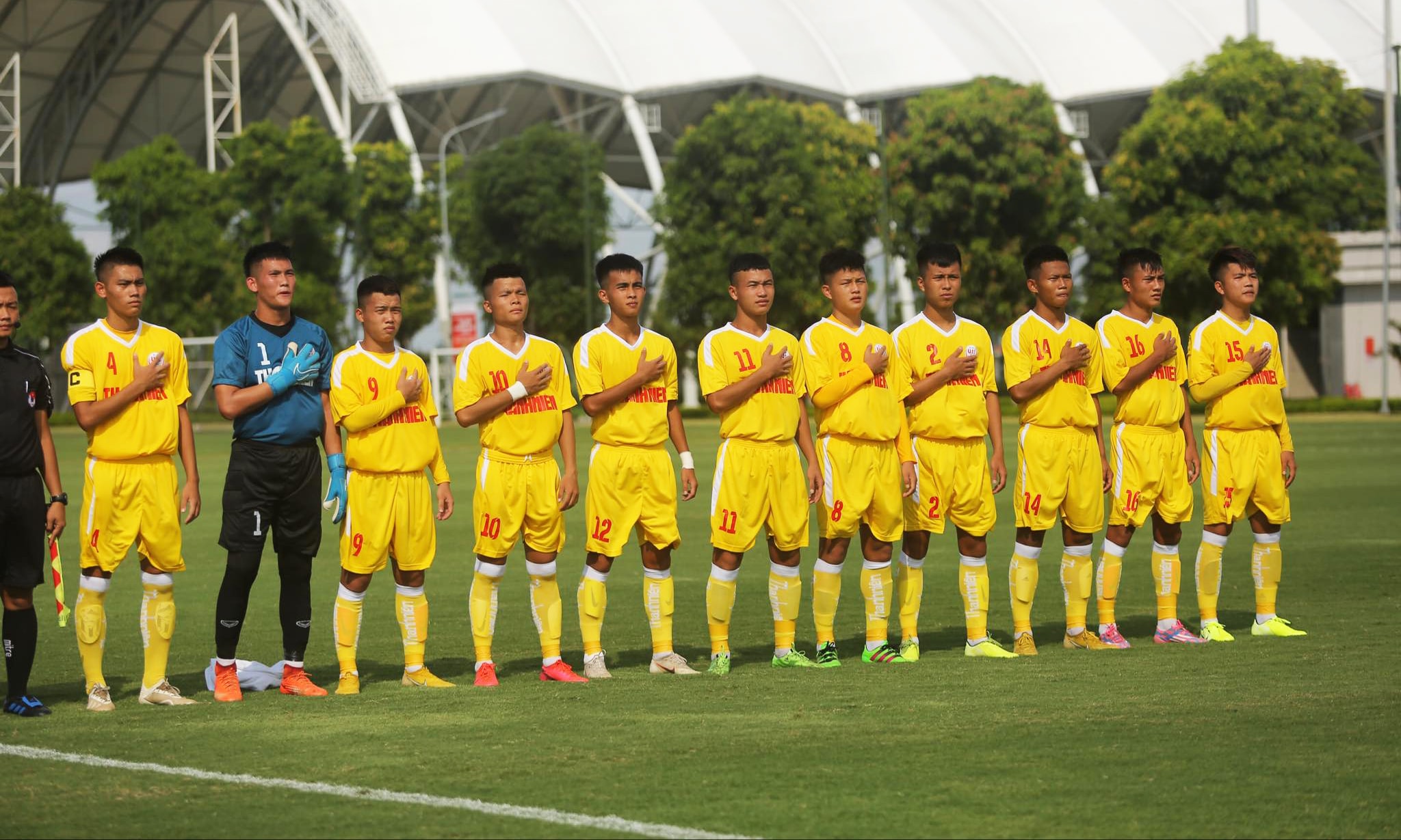 U21 SLNA. Ảnh: Hải Hoàng