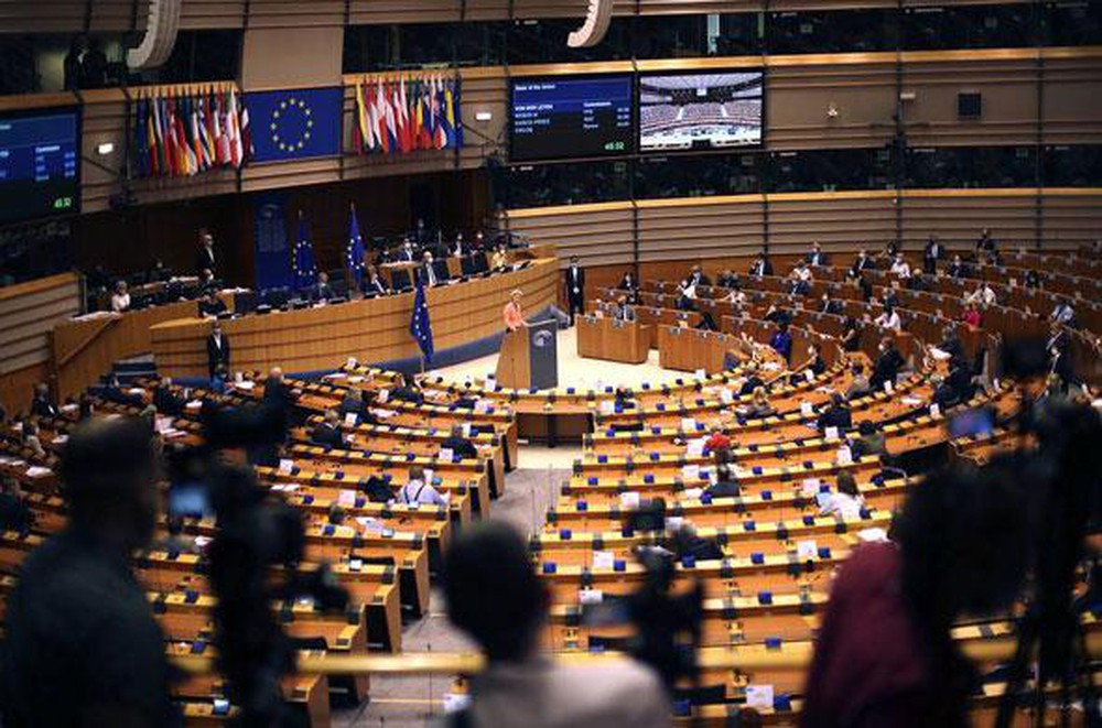 Nghị viện châu Âu thúc giục Liên minh châu Âu ra nghị quyết trừng phạt Thổ Nhĩ Kỳ. Ảnh: AP
