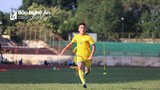 Sao trẻ V.League lập công, U21 SLNA thắng đậm Tây Ninh