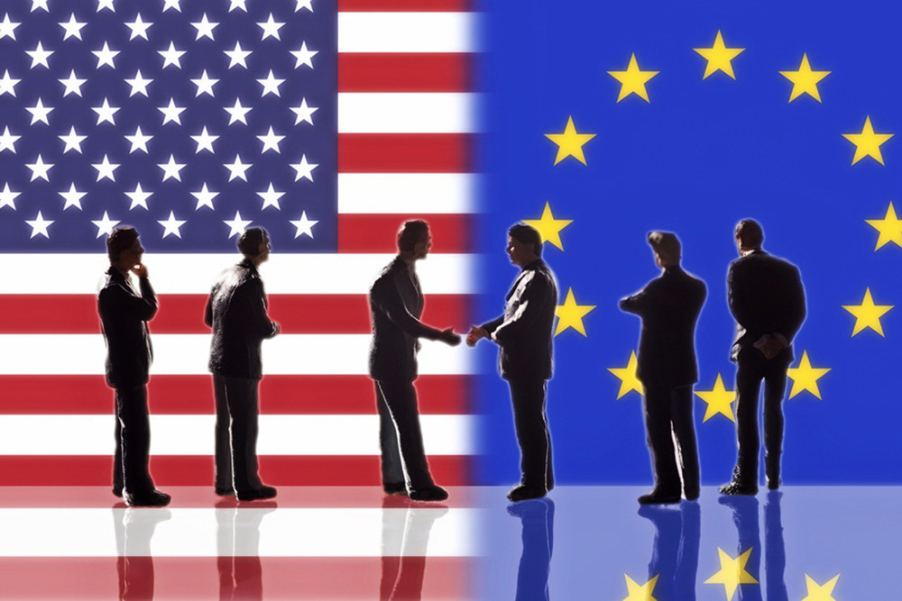 Mối quan hệ xuyên Đại Tây Dương giữa EU và Mỹ được kỳ vọng cải thiện trong nhiệm kỳ mới của tổng thống Mỹ. Ảnh minh họa: internet