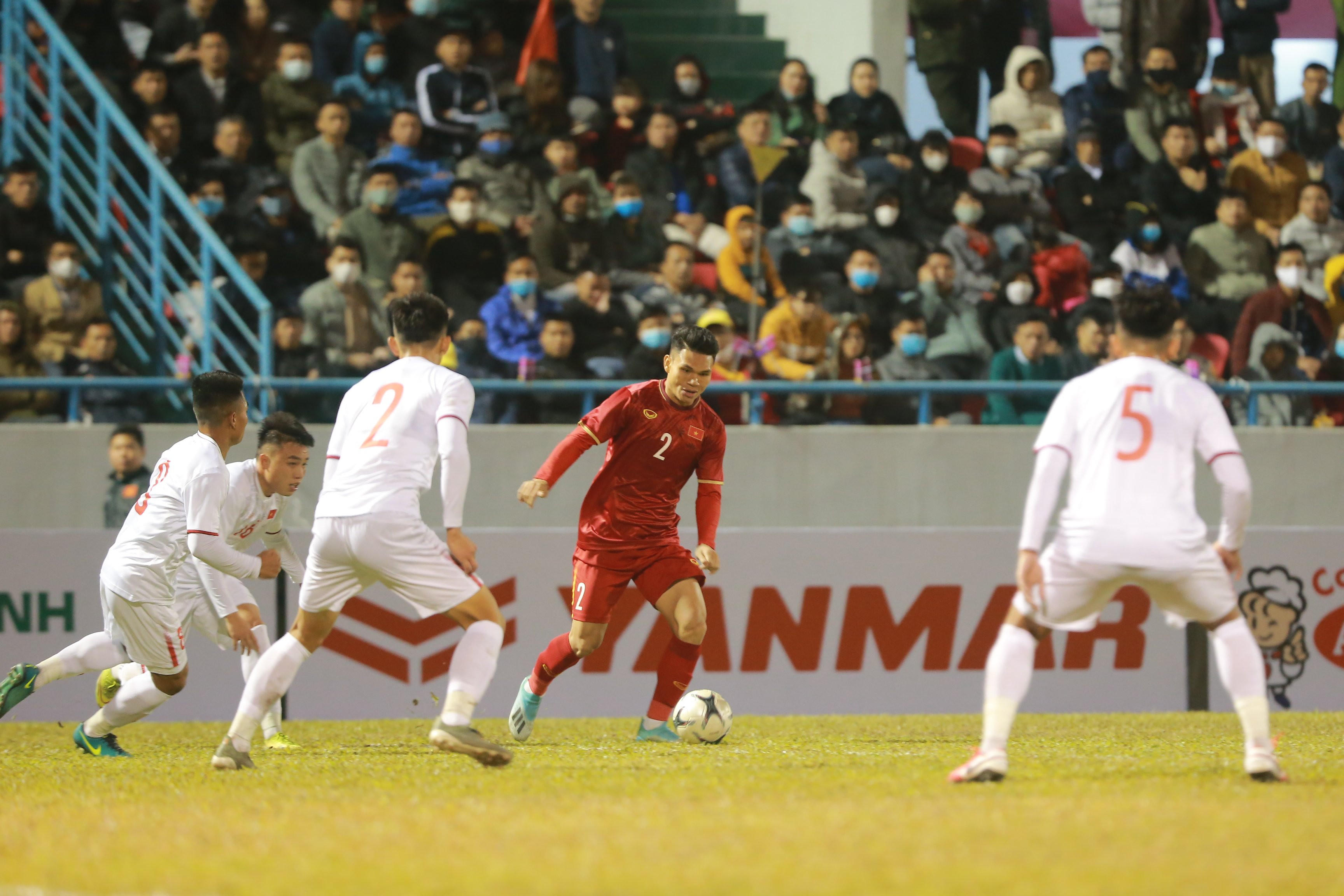 Phạm Xuân Mạnh thi đấu ấn tượng trong những phút có mặt trên sân. Ảnh: Hải Hoàng