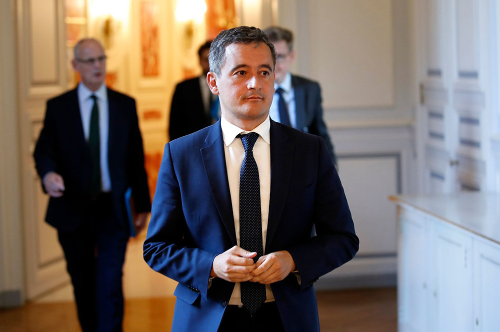 Gérald Darmanin - một trong những Bộ trưởng trẻ tuổi nhất trong Nội các của Tổng thống Emmanuel Macron. Ảnh: AFP