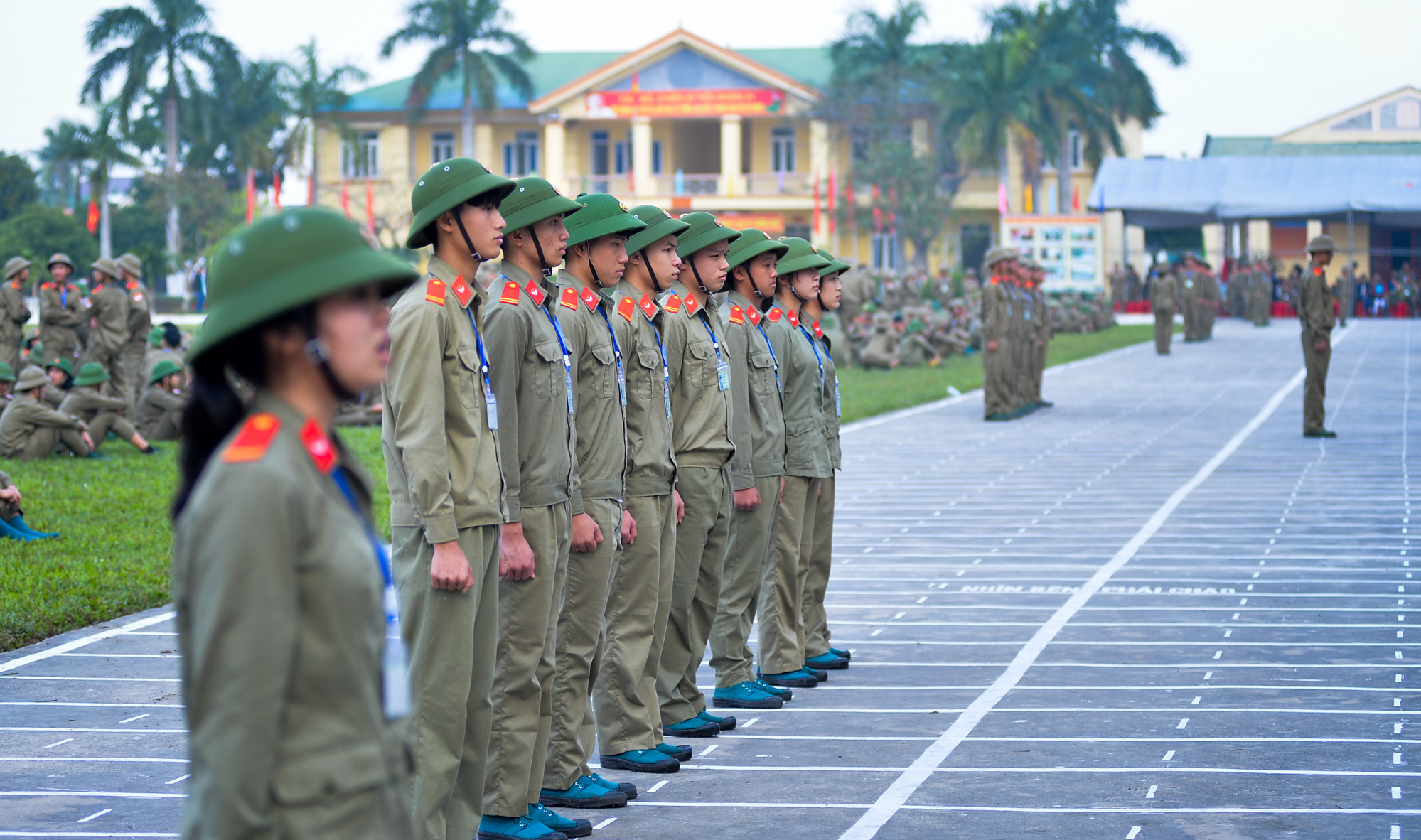 Các thí sinh tham gia hôi thi phải thực hiện 9 nội dung thi gồm: đội ngũ đơn vị, đội ngũ từng người không có súng, băng bó cứu thương, ném lựu đạn, tháo lắp súng tiểu liên AK và thi nhận thức những hiểu biết chung về quốc phòng - an ninh, lịch sử truyền thống QĐND Việt Nam, Quân khu 4, LLVT tỉnh.