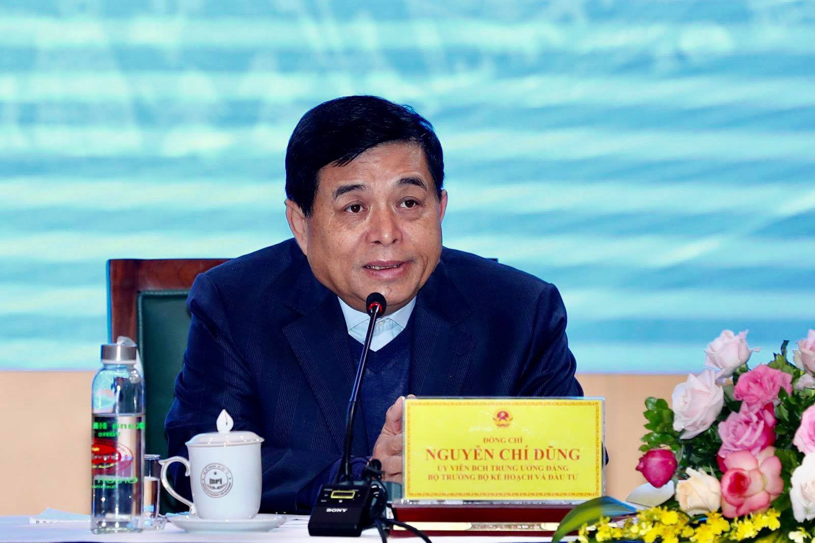 Bộ trưởng Nguyễn Chí Dũng chủ trì Hội nghị. Ảnh: MPI