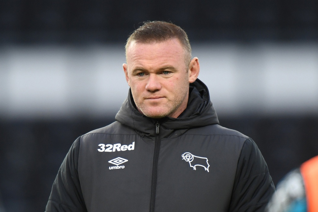 Rooney khởi đầu khá ấn tượng trên vị trí HLV tạm quyền Derby County. Ảnh: Getty.