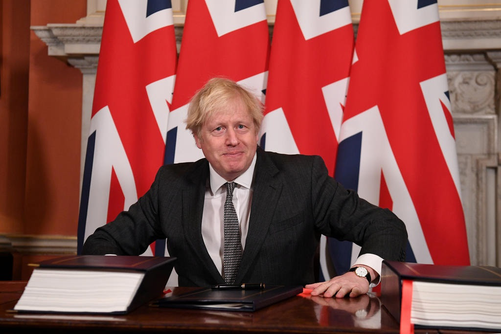 Thủ tướng Anh Boris Johnson có nhiều tính toán chiến lược khi đệ đơn tham gia CPTPP. Ảnh: Reuters