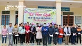 Trao quà Tết cho các hộ dân có hoàn cảnh khó khăn ở các địa phương
