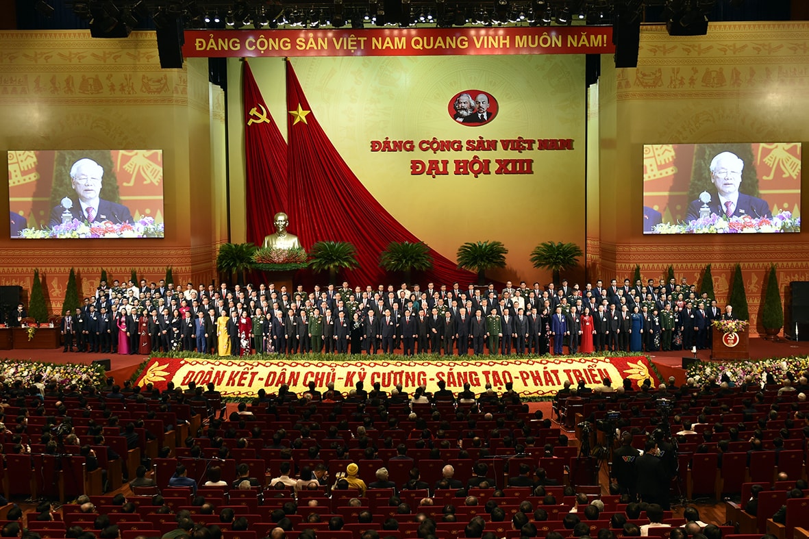 Đại hội lần thứ XIII của Đảng thành công tốt đẹp. Ảnh: VGP