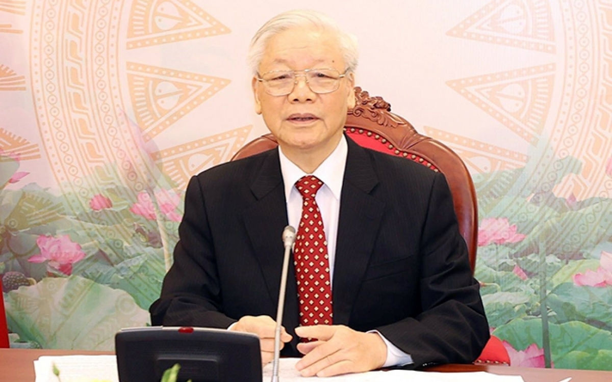 Tổng Bí thư, Chủ tịch nước Nguyễn Phú Trọng. (Ảnh: Trí Dũng/TTXVN)