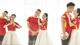 Ngắm bộ ảnh cưới lãng mạn của đội trưởng SLNA và bạn gái Hà Tĩnh