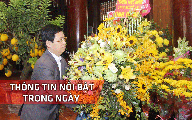 Nghệ An: Thông tin nổi bật ngày 17/2