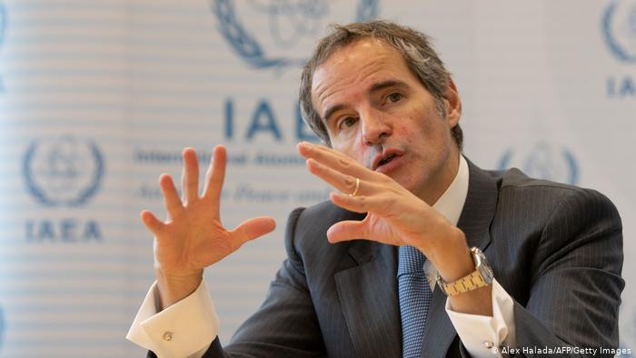 Người đứng đầu IAEA Rafael Grossi. Ảnh: AFP