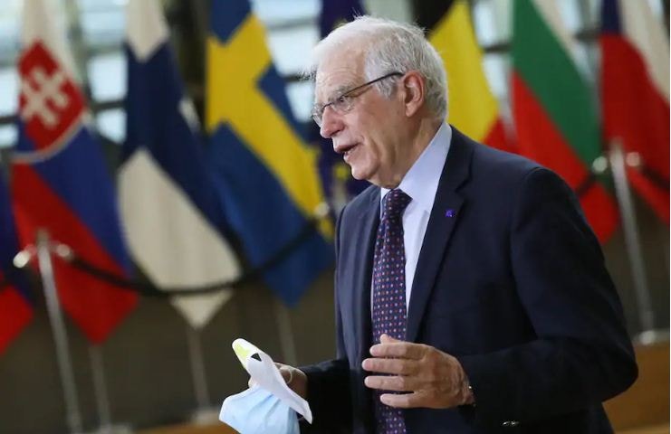 Đại diện cấp cao phụ trách chính sách an ninh và đối ngoại EU Josep Borrell cho rằng, Nga đang rời xa châu Âu. Ảnh: AFP