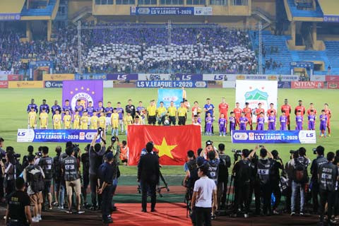 Công tác tổ chức trước một trận đấu tại V.League - Ảnh minh họa