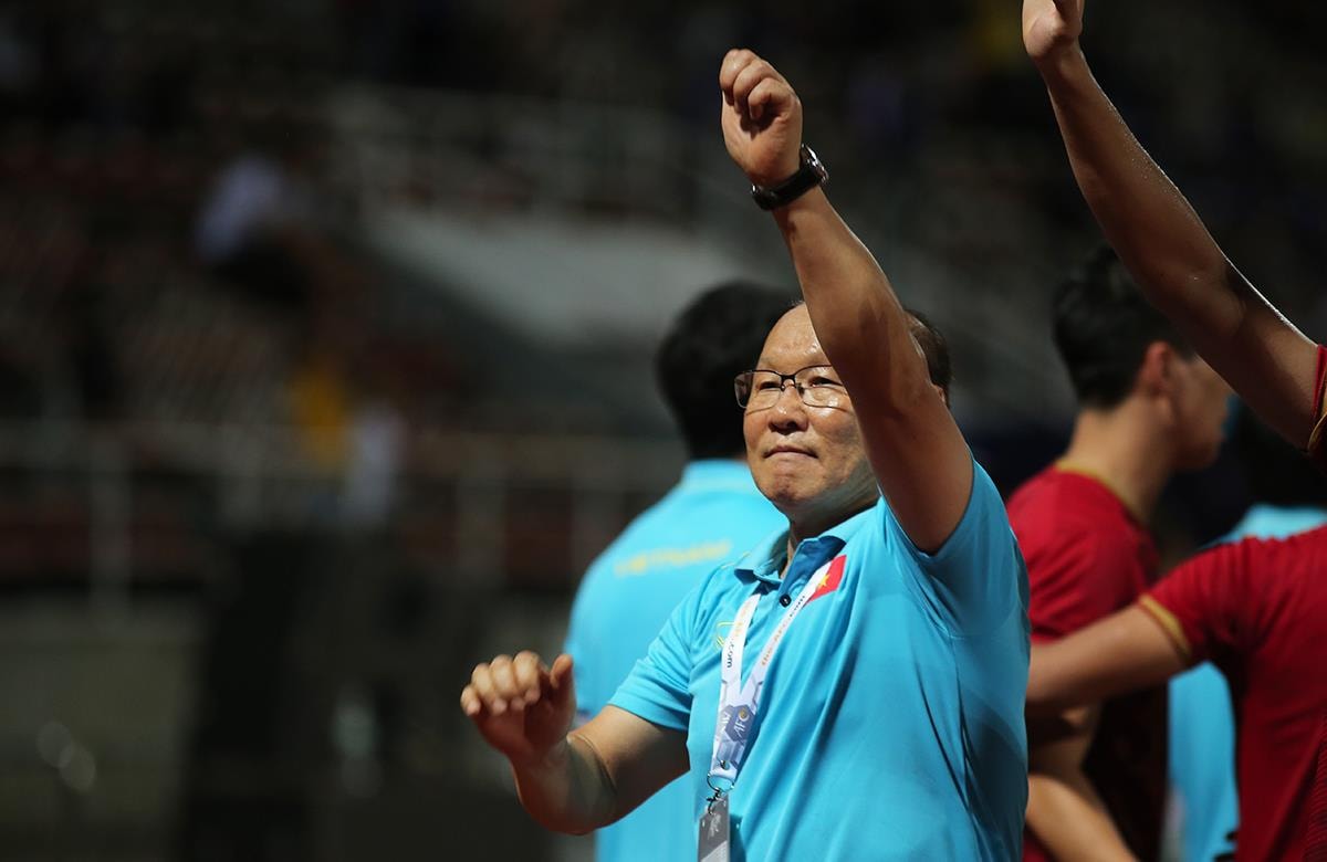 HLV Park Hang-seo tự tin chuẩn bị cho mọi tình huống của Vòng loại World Cup 2022. Ảnh: TK
