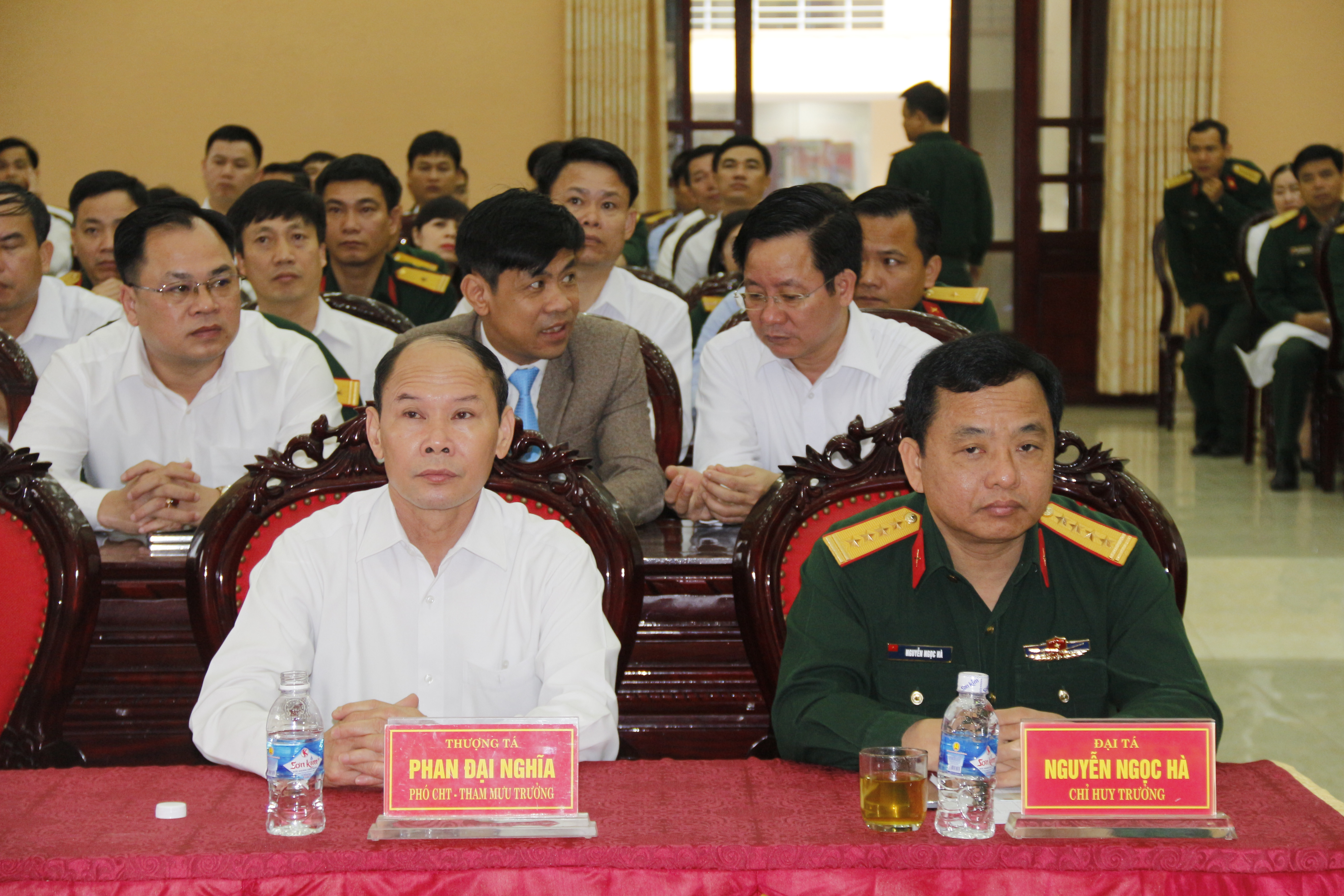 Dự và chỉ đạo có đồng chí Đại tá Nguyễn Ngọc Hà, Ủy viên BTV Tỉnh ủy – Chỉ huy trưởng Bộ CHQS tỉnh.